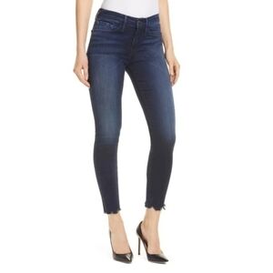 Frame Le Skinny de Jeanne jeans Shelby ankle chew distressed size 28